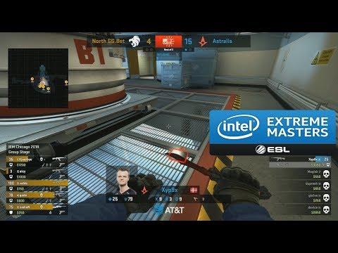 IEM Chicago 2018 - Astralis vs North - XYP9X 1v5 NINJA!! - Highlights - CS:GO