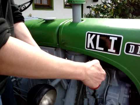 Steyr T80 Start (ankurbeln)