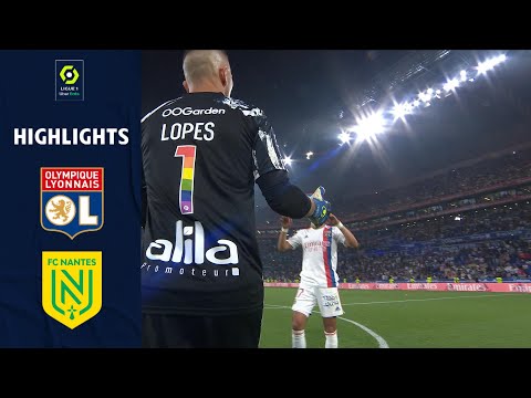 OLYMPIQUE LYONNAIS - FC NANTES (3 - 2) - Highlights - (OL - FCN) / 2021/2022