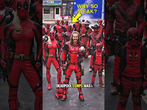 How Was Deadpool Corps So Easily Defeated ?😱#deadpool #wolverine #deadpoolandwolverine  #marvel #mcu