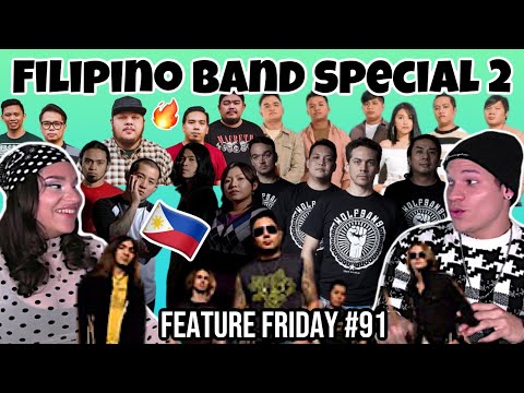 FILIPINO BANDS SPECIAL part 2🇵🇭 | THE SPEAKS, URBANDUB, MAYONNAISE, WOLFGANG & THIS BAND 👀🔥