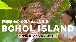 【フィリピン旅行🇵🇭】世界最小のお猿さんに会える‼︎フィリピン・ボホール島旅行