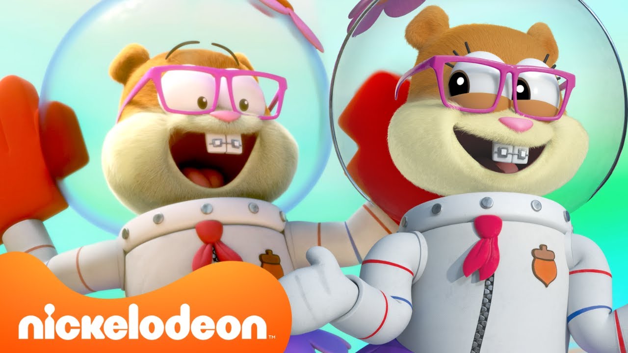 Sandy Cheeks' BEST Moments on Kamp Koral! 🏕 | Nicktoons