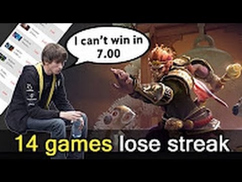 7.00. NO MATTER HOW GOOD I PLAY I KEEP LOSING - DENDI- 14 game losing streak R.I.P 350 MMR