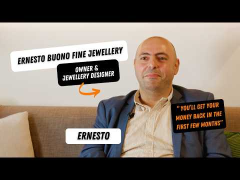 Ernesto Buono video testimonial for Sydney video production company Viewix