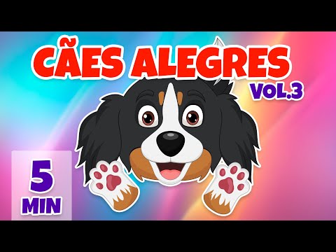 Cães Alegres Vol. 3 - Giramille 5 min | Desenho Animado Musical