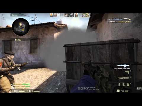 Canadian CS:GO 180' reaction double dink