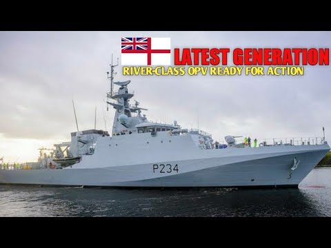 UK Latest next-generation River-class offshore patrol vessel make debut sea trials