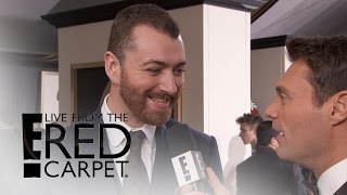 Sam Smith Admits He May Need "British Milk" for Oscars | Live from the Red Carpet | E! News