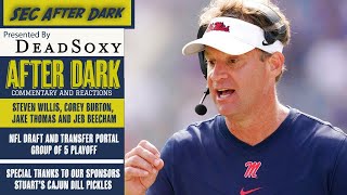 Transfer Portal, NFL Draft and G5 Playoff | SEC After Dark presented by DeadSoxy