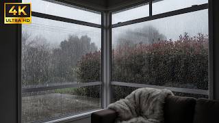 🌧️ Uma tarde de outono, um cobertor e chuva na janela | Seu cantinho para descansar
