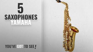 Video thumbnail for Top 10 Saxophones Yamaha [2018]: Yamaha YAS-480 Intermediate Eb Alto Saxophone, Gold Finish by Musical Instruments