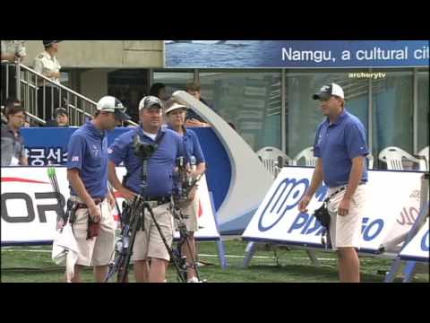 USA v Russia – compound men's team gold | Ulsan 2009 World Archery Championships