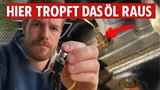 Saab 9-5 Ölverlust  - Öldruckschalter tauschen