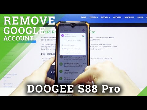 How to Logout from Gmail Account in Doogee S88 Pro?