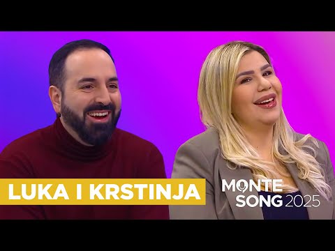 Luka Radović i Krstinja | Jutarnji program TVCG | Montesong 2025 🇲🇪