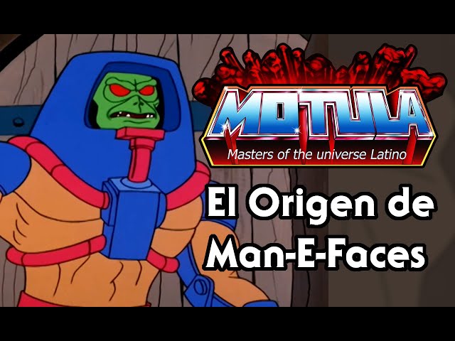 Vídeo relacionado con Masters of the Universe He-Man and The Figura de acción de 14 cm: Man-E-Faces