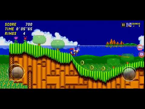 Sonic 2 Emerald Hill Zone Act 1 Speedrun in 0'22"91!