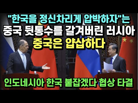 [유튜브] 중국의 뒷통수를 갈겨버린 러시아, 중국은 얍삽하다