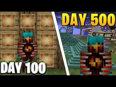 500 DAYS - SuperFlate Minecraft (Full Movie)