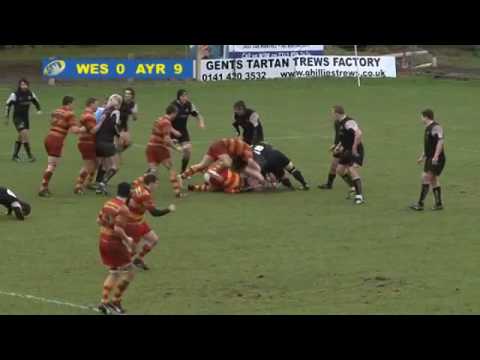 West of Scotland v Ayr  17th January 2009