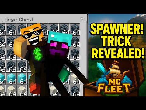 Easiest Way to Get Spawner in MC Fleet (100% Working) | Best Trick for Beginners
