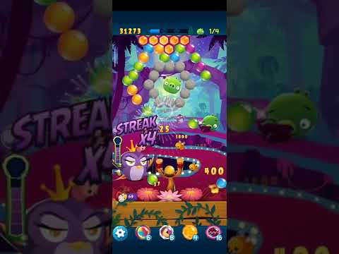 Angry Birds Pop Bubble Shooter- Hard Level 690 NO BOOSTERS #angrybirdspopbubbleshooter