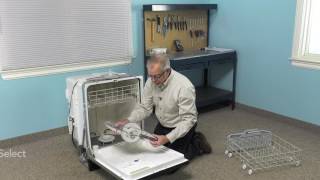 GE Dishwasher Repair: How to Replace the Lower Spray Arm (GE Part # WG04F01008)