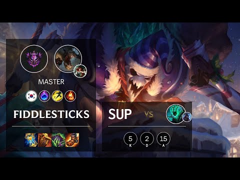 Fiddlesticks Support vs Thresh - KR Master Patch 11.21