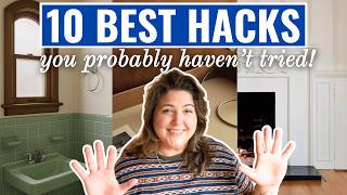 10 EASY Home Hacks that will MODERNIZE Your Outdated Home | Affordable + Renter Friendly!