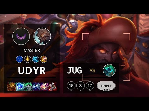 Udyr Jungle vs Hecarim - EUW Master Patch 12.5