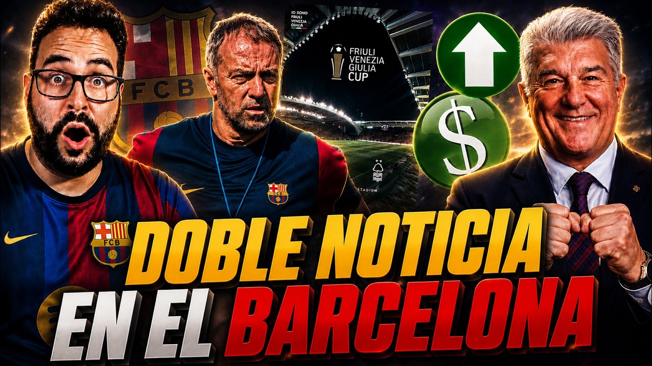 🚨COMUNICADO SORPRESA del BARÇA ¡Y OTRA NOTICIA MUY ESPERADA!