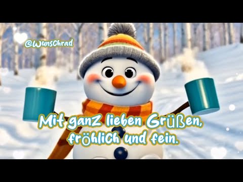 May your Tuesday be a wonderful one. 🥰☃️ I'm bringing you coffee – extra hot, yay! ☕