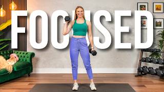 15 min. NO REPEAT Upper Body Strength Training | Shoulders, Chest, Triceps