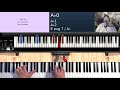 With You (by Tony Terry) - Piano Tutorial