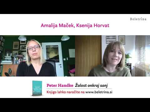 Naslovnica: Beletrina v živo: Amalija Maček in Ksenija Horvat