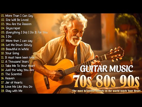 TOP 50 Guitar Love Songs 💖 Let The Melodic Tunes Melt Into Your Heart 💖 RELAXING GUITAR MUSIC