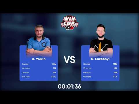 00:00 Serhii Cherniavskyi 1-3 Anatolii Levshyn West 5 WIN CUP 11.12.2022 | TABLE TENNIS WINCUP