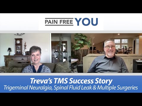 Treva's TMS / PDP Success Story - Type 1 & 2 Trigeminal Neuralgia, Spinal Fluid Leak & Surgeries