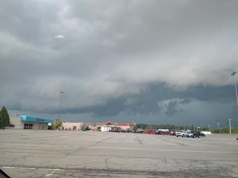 Severe storm intercept in Butler County, PA.  August 27 2020