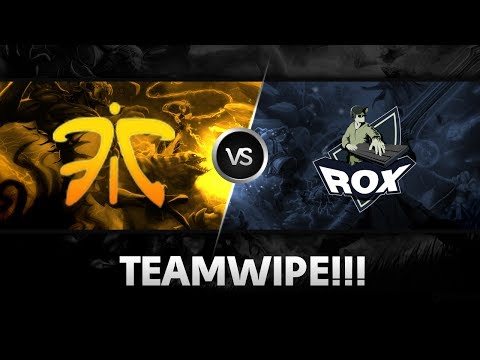 Teamwipe by Fnatic vs RoX.KIS @ D2L WC