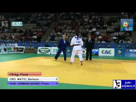 Barbara Matic (CRO) - Franciska Jerman-Szabo (HUN) [-70kg] final