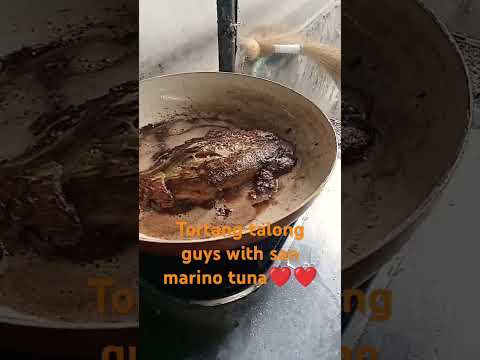 tortang talong with San Marino tuna❤️#lutongilokano