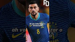 ARRASCAETA X BRASIL #futebol #shorts