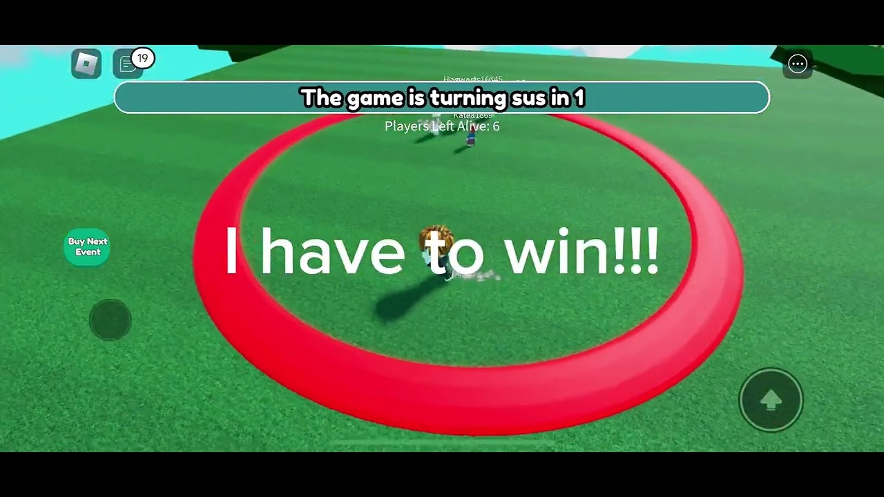 ROBLOX Playing Last One To Leave The Circle