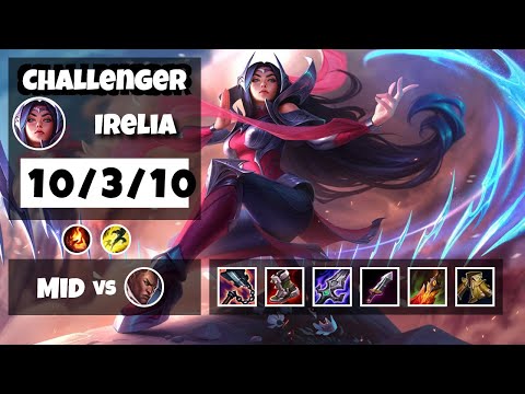 Irelia vs Lucian BR Challenger MID (10/3/10) - v11.14