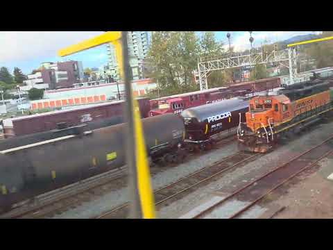 Now as switched tracks, now head wb now back to Prod./Lougheedmall/ then Braid & Sapperton etc b4 --