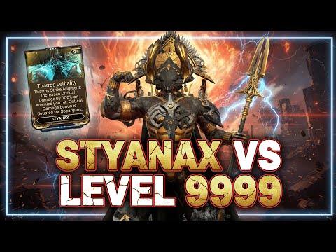 Ultimate STYANAX Build for Level 9999 Steel Path - Tharros Lethality Augment Guide [Warframe]