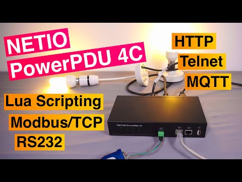 Insanely Flexible PDU with Open APIs - NETIO PowerPDU 4C - Review and Test