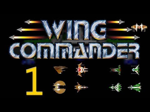 1. Let's Play Wing Commander - Intro & Training SImulator